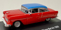 Malibu Int. #103 '55 Chevy Bel Air - Red/Blue (HO)