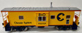 Walthers #7628 Bay Window Caboose - Chessie/B&O (HO)