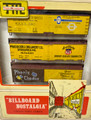 Train Miniature #8712 40' Ice Bunker Reefers KIT - Dairy Products II (HO)