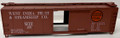 Train Miniature #3105 40' ARA X-29 Modern All-Steel Box Car KIT - West India Fruit (HO)