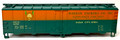 Train Miniature #8101 40 Ton ARA Steel Reefer KIT - Raskin Packing Co. (HO)
