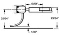 Kadee #28 Magne-Matic Couplers - Medium Centerset Shank (HO)