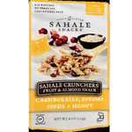Sahale Snacks Crunchers Cranberries, Sesame Seeds + Honey (6x4 Oz)