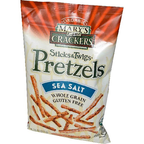 Mary's Gone Crackers Sea Salt Pretzels(12x7.5 Oz)
