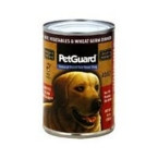 Pet Guard Adult Dog Canned Beef vegetable Wheat Germ (12x14 Oz)
