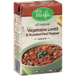 Pacific Natural Foods Veg Lntl/Red Pepper (12x17OZ )