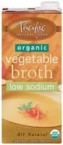 Pacific Natural vegetable Broth Low Sodium (12x32 Oz)