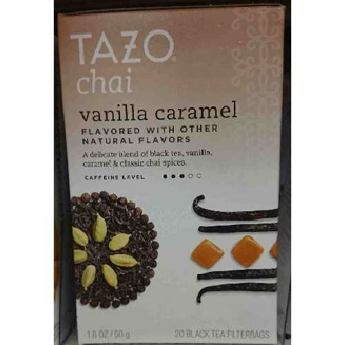 Tazo Chai, Vanilla Caramel (6x20 BAG)