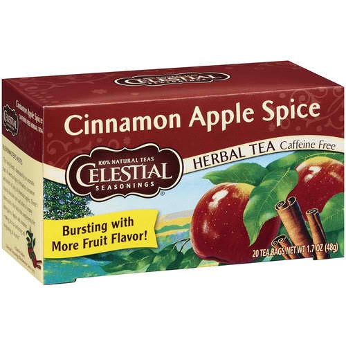 Celestial Seasonings Cinnamon Apple Spice Herb Tea (3x20Bag)