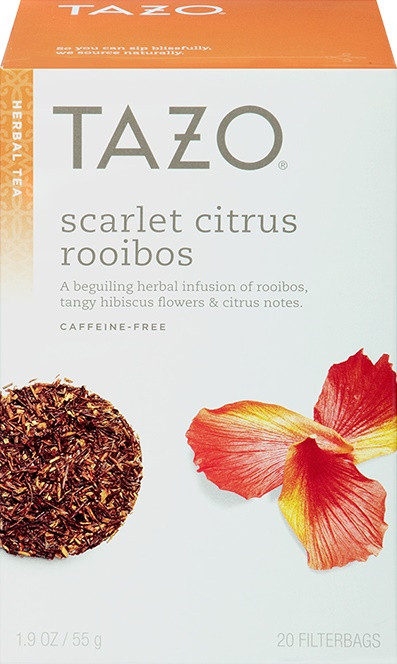 Tazo Tea Scarlet Citrus Rooibos (6x20 Bag)