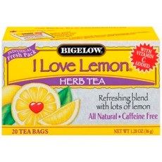 Bigelow I Love Lemon Herbal Tea (6x20 Bag )