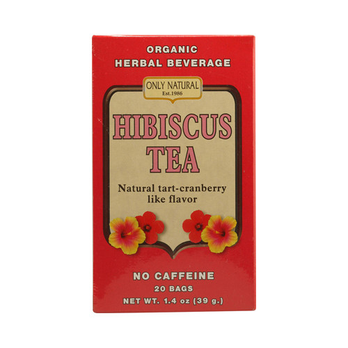 Only Natural Organic Hibiscus Tea (1x20 Bags)