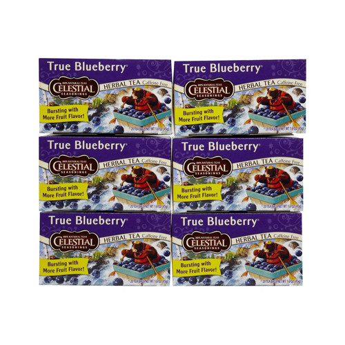 Celestial Seasonings True Blueberry Herb Tea (1x20 Bag)