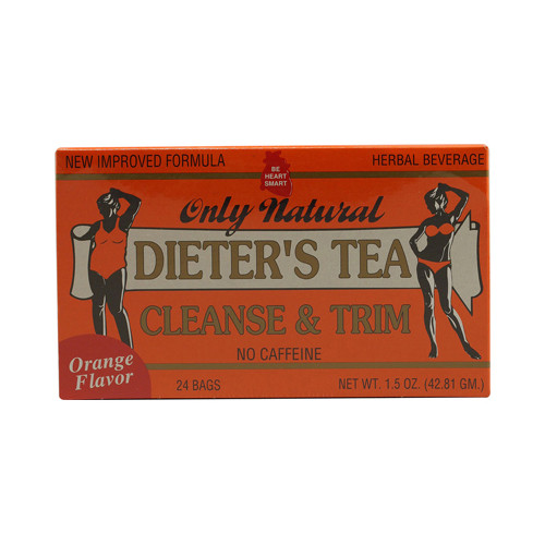 Only Natural Dieter's Tea Cleanse and Trim Orange (1x24 Tea Bags)