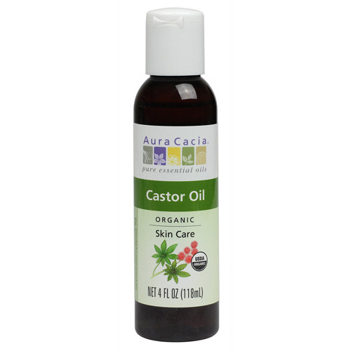 Aura Cacia Skin Care Oil Organic Castor Oil (4 fl Oz)