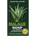 Real Aloe Inc. Aloe Vera Bar Soap 4.75 Oz