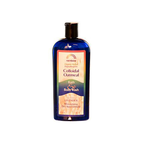 Rainbow Colloidal Oatmeal Bath and Body Wash Lavender (12 fl Oz)