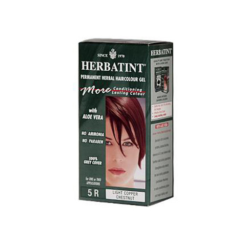 Herbatint Permanent Herbal Haircolour Gel 5R Light Copper Chestnut (1x135 Ml)