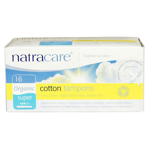 Natracare Super Tampons With Applicator (1x16 CT)