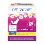 Natracare Pads Ultra Extra Long Wings (1x8 Count)