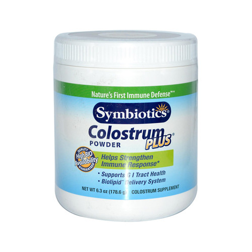 Symbiotics Colostrum Plus Powder 6.3 Oz
