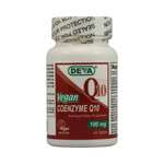 Deva Vegan Coenzyme Q-10 100 mg (1x60 Sublingual Tablets)