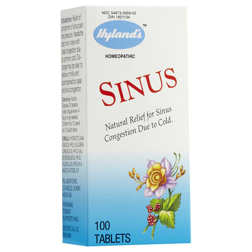 Hylands Homepathic Sinus Relief (100 Tablets)