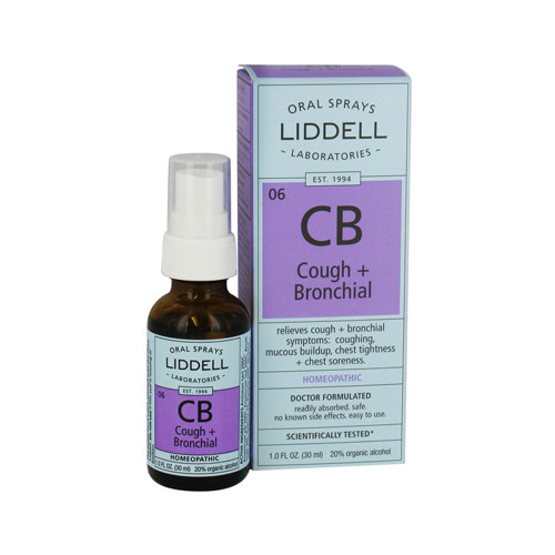 Liddell Homeopathic Cough and Bronchial Spray (1x1 fl Oz)