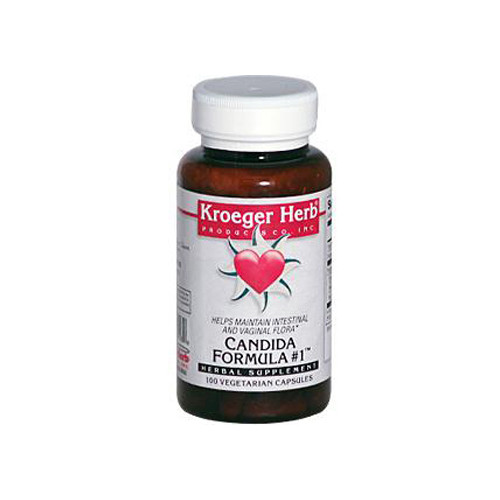 Kroeger Herb Candida Formula # 1 (100 Capsules)