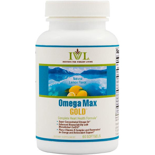Institute For Vibrant Living Omega Max Gold (60 Softgels)