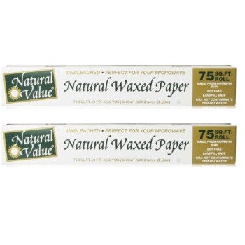 Natural Value Waxed Paper (12x75 FT)
