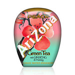 Arizona Green Tea W/Ginseng/Honey, Peach (10x1.9 OZ)