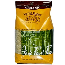 Lotus Foods Organic Jade Pearl Rice (6x15Oz)