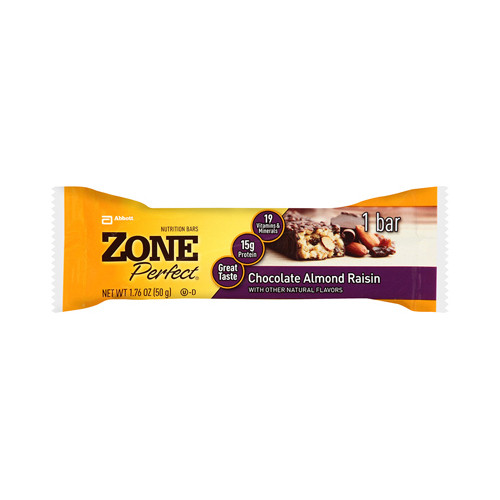 Zone Nutrition Bar Chocolate Almond Raisin (12x1.76 Oz)
