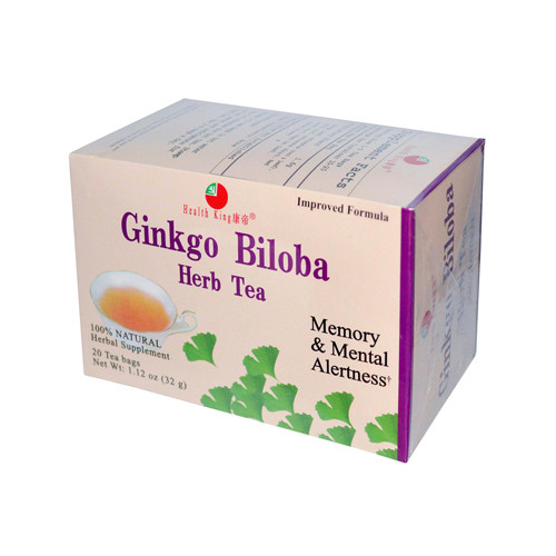 Health King Ginkgo Biloba Herb Tea (1x20 Tea Bags)