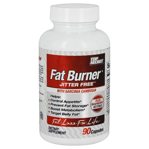 Top Secret Nutrition Fat Burner Jitter Free Garcinia Cambogia (1x90 Caps)