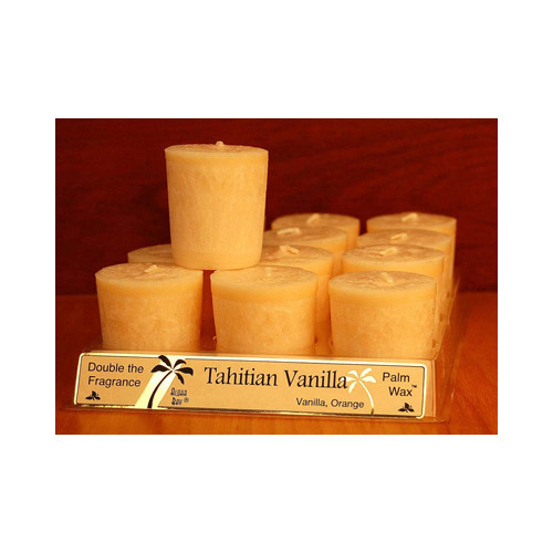 Aloha Bay Votive Candle Tahitian Vanilla (12x2 Oz)