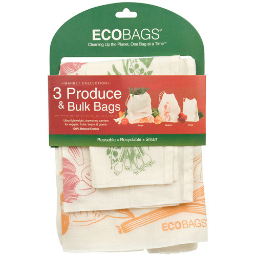 ECOBAGS Market Collection Set of 3 Produce and Bulk Bags (10 Sets of 3 Bags)