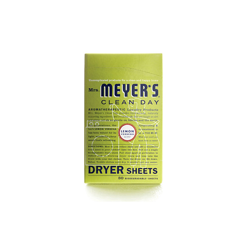 Meyers Lemon Verbena Dryer Sheets (1x80)