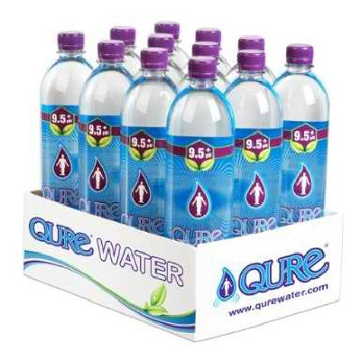 Qure Water Alkaline Water (12x33.8OZ )