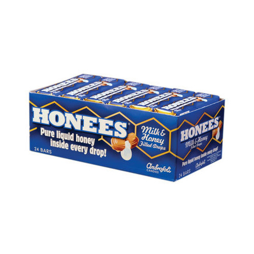 Honees Milk and Honey Filled Drops (24 Pack) 1.5 Oz