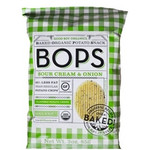 Bops Sour Cream & Onion Baked Organic Potato Snacks (12x3Oz)