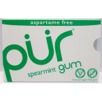 Pur Gum Spearmint Gum 9Pc (12x12.6 G)