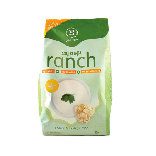 Genisoy Creamy Ranch Soy Crisp (12x3.85 Oz)
