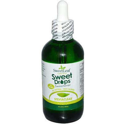 Sweetleaf Stevia Extract Clear Liquid 120ml ( 1x4 Oz)