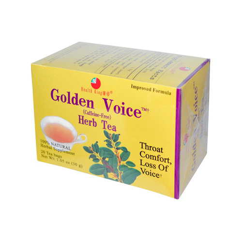 Health King Golden Voice Herb Tea (1x20 Tea Bags)