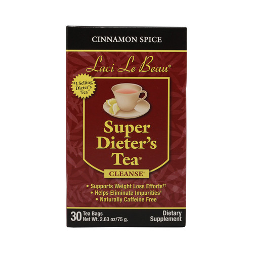 Laci Le Beau Maximum Strength Super Dieter's Tea Cinnamon Spice (1x12 Tea Bags)