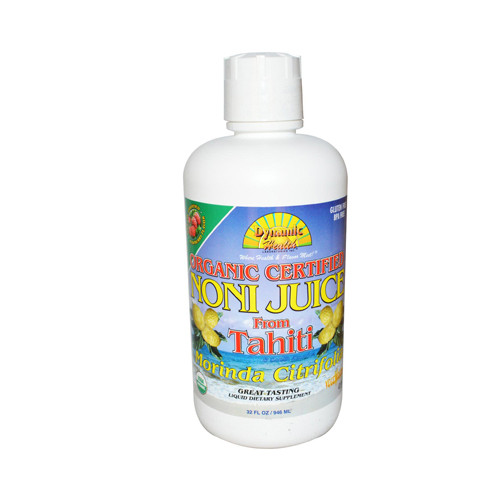 Dynamic Health Noni Juice from Tahiti Raspberry (32 fl Oz)