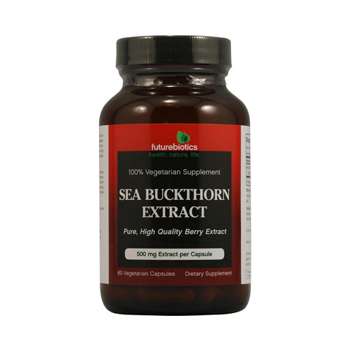 FutureBiotics Sea Buckthorn Extract 500 mg (60 Veg Capsules)