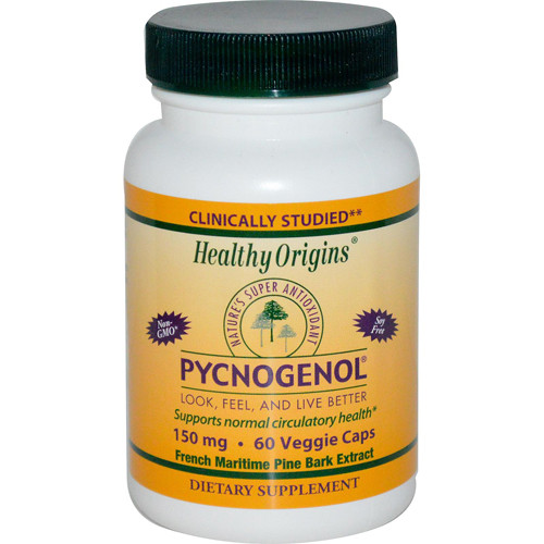 Healthy Origins Pycnogenol 150 mg (60 Veg Capsules)